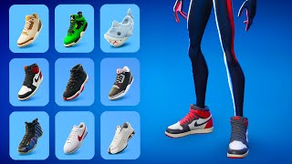 ALL NEW Fortnite Shoes  Kicks Showcase [upl. by Zorah]