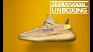 adidas Yeezy Boost 350 V2 quotClayquot  Stadium Goods Unboxing [upl. by Ahsima590]