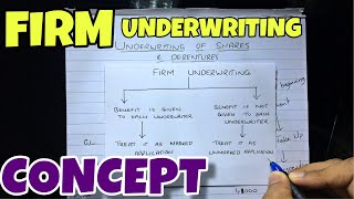 3 Underwriting of Shares  Firm Underwriting By Saheb Academy  BCOM  BBA  CMA [upl. by Llertal784]