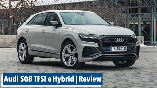 2021 Audi Q8 TFSI e Hybrid  Review [upl. by Korb]