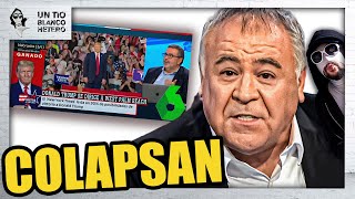 FERRERAS y SU EQUIPO de LA SEXTA COLAPSAN en DIRECTO GRACIAS a DONALD TRUMP  UTBED [upl. by Nuawad931]