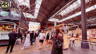 Old Spitalfields Market Tour 2020 with Street Food  LONDON WALK [upl. by Dickey]