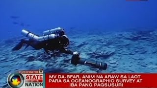 SONA Mga eksperto sinuyod ang bahagi ng Benham Rise sa tulong ng remotely operated vehicle o ROV [upl. by Itirp]