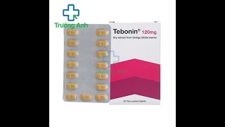 Tebonin 120mg  Thuốc điều trị rối loạn tuần hoàn máu não [upl. by Estelle]