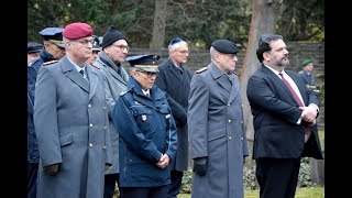 Volkstrauertag 2022 Jüdischer Friedhof Weißensee [upl. by Idac254]