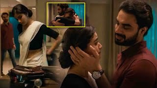 Keerthy Suresh amp Tovino Thomas Telugu Ultimate Climax Love Scene  Kotha Cinema [upl. by Chavaree]