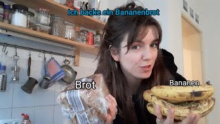 EASY GERMAN FOR BEGINNERS  Lets Bake A Banana Bread [upl. by Ahsilrak]