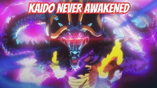 How Kaido never awakened his devil fruit [upl. by Lindsy]