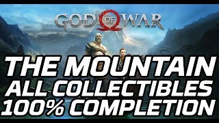 God of War The Mountain  All Collectibles Legendary Chests Ravens Lore Markers Nornir Chests [upl. by Raouf]