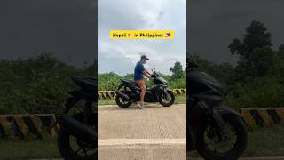 Dami dami vlog aaudai xa shorts short shortvideo motovlognepal aerox [upl. by Hgieliak]