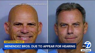 Menendez brothers to appear virtually for court hearing today [upl. by Rosenkrantz]