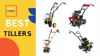 Top 5 Best Tillers 2021 for cultivating garden soil [upl. by Pete543]