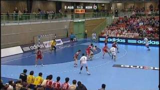 Algérie vs Corée du sud presidents Cup Handball 2011 [upl. by Nilram933]