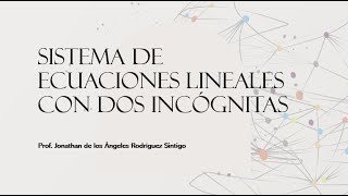 SISTEMAS DE ECUACIONES LINEALES CON DOS INCÓGNITAS  MÉTODO DE REDUCCIÓN Y SUSTITUCIÓN [upl. by Allister]