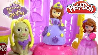 Pâte à modeler Princesse Sofia et Clovis play doh Disney Princesses [upl. by Croft]