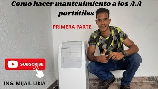 Parte 1 MANTENIMIENTO de aire PORTATIL marca ELECTROLUX explicación detallada✔ [upl. by Nos]