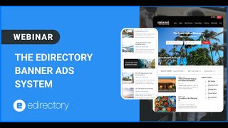 eDirectory Webinar  The eDirectory Banner Ads System [upl. by Gamal286]