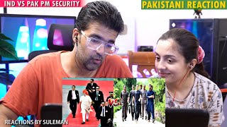 Pakistani Couple Reacts To India PM VS Pak PM Security  Comparison [upl. by Ellord88]