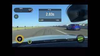 Drag Race On Board Video M3 G80 AWD Stage 2 700hp vs AS Performance BMW 130xd 650hp [upl. by Lillie]