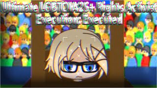 Danganronpa Fanmade Execution  Axar Ultimate LGBTQIA2S Rights Activist Execution Executed  Gacha [upl. by Oswald]