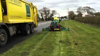 Our New Ransomes HR 6010 batwing mower [upl. by Thenna269]