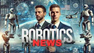 Roboty Militarne Na Budowie i w Kosmosie Robotics News  Automatyzacja w Produkcji [upl. by Leira539]