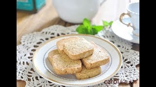 紅茶杏仁餅乾。 black tea almond cookies [upl. by Nyletak]