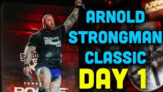 Arnold Strongman Classic 2024 DAY 1 [upl. by Yelsnik]