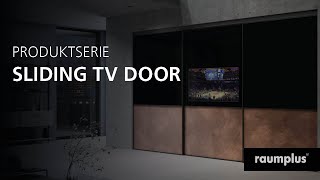 Sliding TV Door  Multimedia Schiebetür [upl. by Ahsined771]