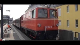 Train Travel in Europe Austria Narrow Gauge Railroad from St Pölten to Mariazell [upl. by Vizza]