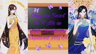 Obey me React to F Mc as Leilin Candmione  replaced AU  11 [upl. by Aiek]