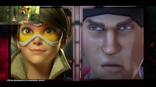 DEATH BATTLE SCOUT VS TRACER REACTION PREPARE TO RAGE [upl. by Veriee]