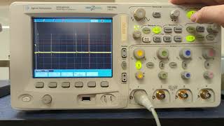 ECED Lab  Agilent MSO6014A  Pulse Width Trigger Mode [upl. by Graeme415]