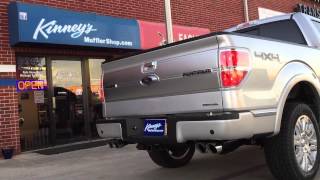 2014 Ford F150 50 Liter Platinum Flowmaster Custom True Dual by Kinneys [upl. by Hsirehc]