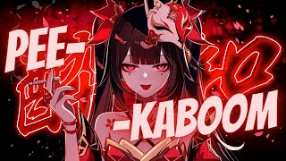 Nightcore  Peekaboom Lyrics  Spedup [upl. by Yeruoc349]