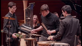 Péter Eötvös Percussion concert ‘Speaking Drums’  Barnabás Fekete  Weimar University Orchestra [upl. by Inoek355]