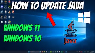 How To Update amp Install Java In Windows 11 [upl. by Elsbeth]