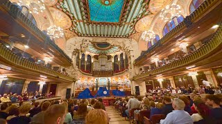 Palau de la Musica Catalana Barcelona Spain [upl. by Nwahsyd]