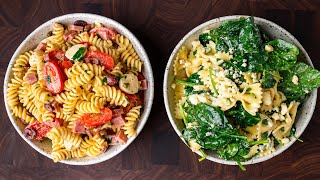 2 Easy Summer Pasta Salads  One Was The Best Seller At The First Place I Worked [upl. by Dlorrej381]