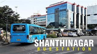 Bmtc bus Terminal Shanthingar Bengaluru [upl. by Fogarty828]