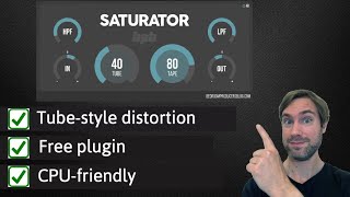 FREE VST plugin  BPB Saturator  Review [upl. by Georgiana]