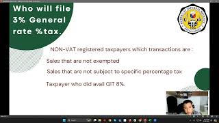 How to File 2551Q 2nd Quarter 2024 Percentage Tax for Newly Registered Business online sellers [upl. by Coppinger]