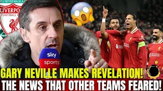 🚨💣 BIG BOMB REVEALED GARY NEVILLES SHOCKING COMMENTS ABOUT LIVERPOOL EXPLAINED [upl. by Nawiat]