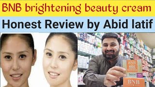 bnb brightening beauty cream review  bnb brightening retinol cream review by Abid latif [upl. by Erlewine]