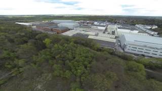 DJI F550 Drone over Pinewood Studios and part of Black Park [upl. by Dniren291]