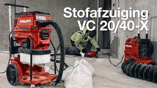 Hoe stelt u de nieuwe generatie stofzuigers van Hilti in VC 2040CB stapvoorstap handleiding [upl. by Yer]