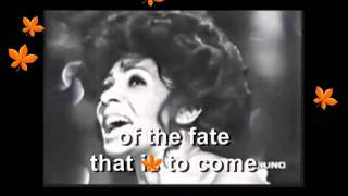 Shirley Bassey  Concerto dautunno with subtitles [upl. by Ettenauq803]