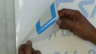 How to apply vinyl lettering and graphics [upl. by Rolanda]