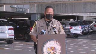 Hawaii airport officials discuss auto thefts in parking lots [upl. by Adaminah]