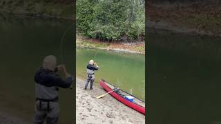 ZIO DOM CATCHES HUGE FALL 2024 STEELHEAD troutfishing fishing catchandrelease [upl. by Davidson]